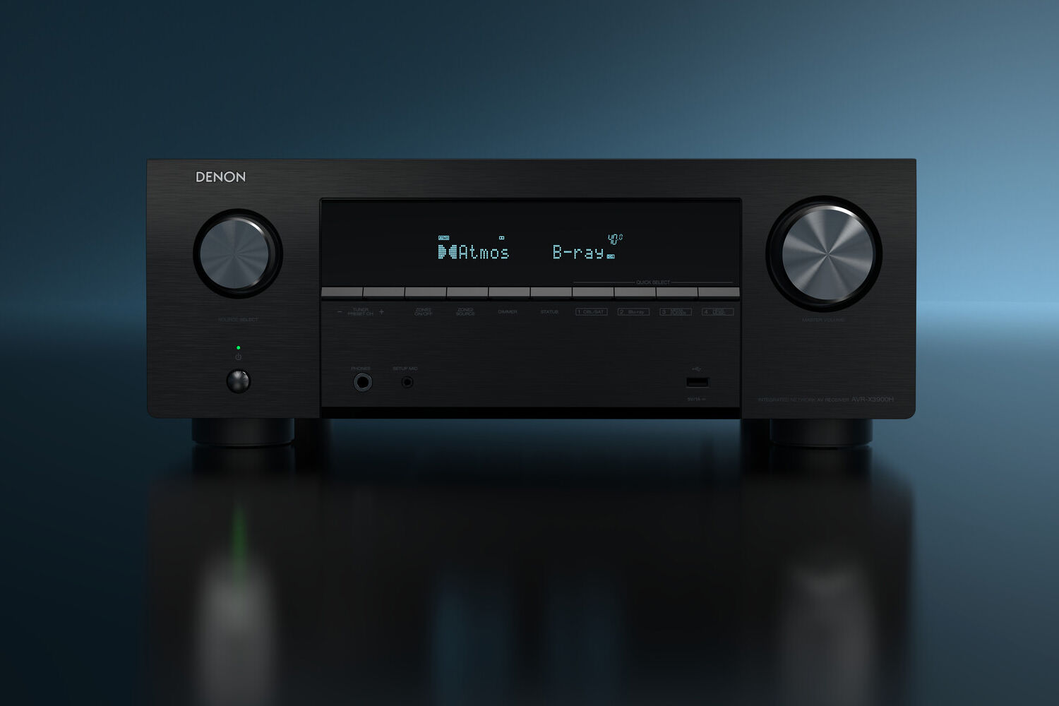 AVR-X3900H - 9.4 Ch. 105W 4K/8K Dolby Atmos AV Receiver Powered by