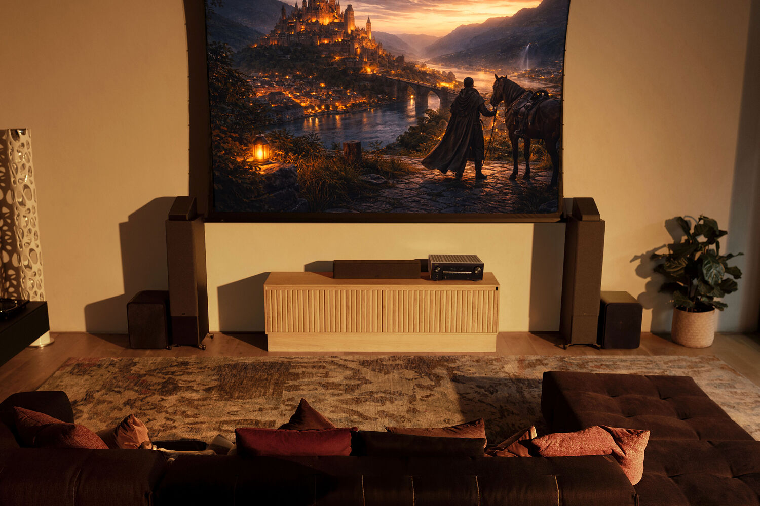 Denon AVC-X3900H con calibración de sala Audyssey MultEQ XT32